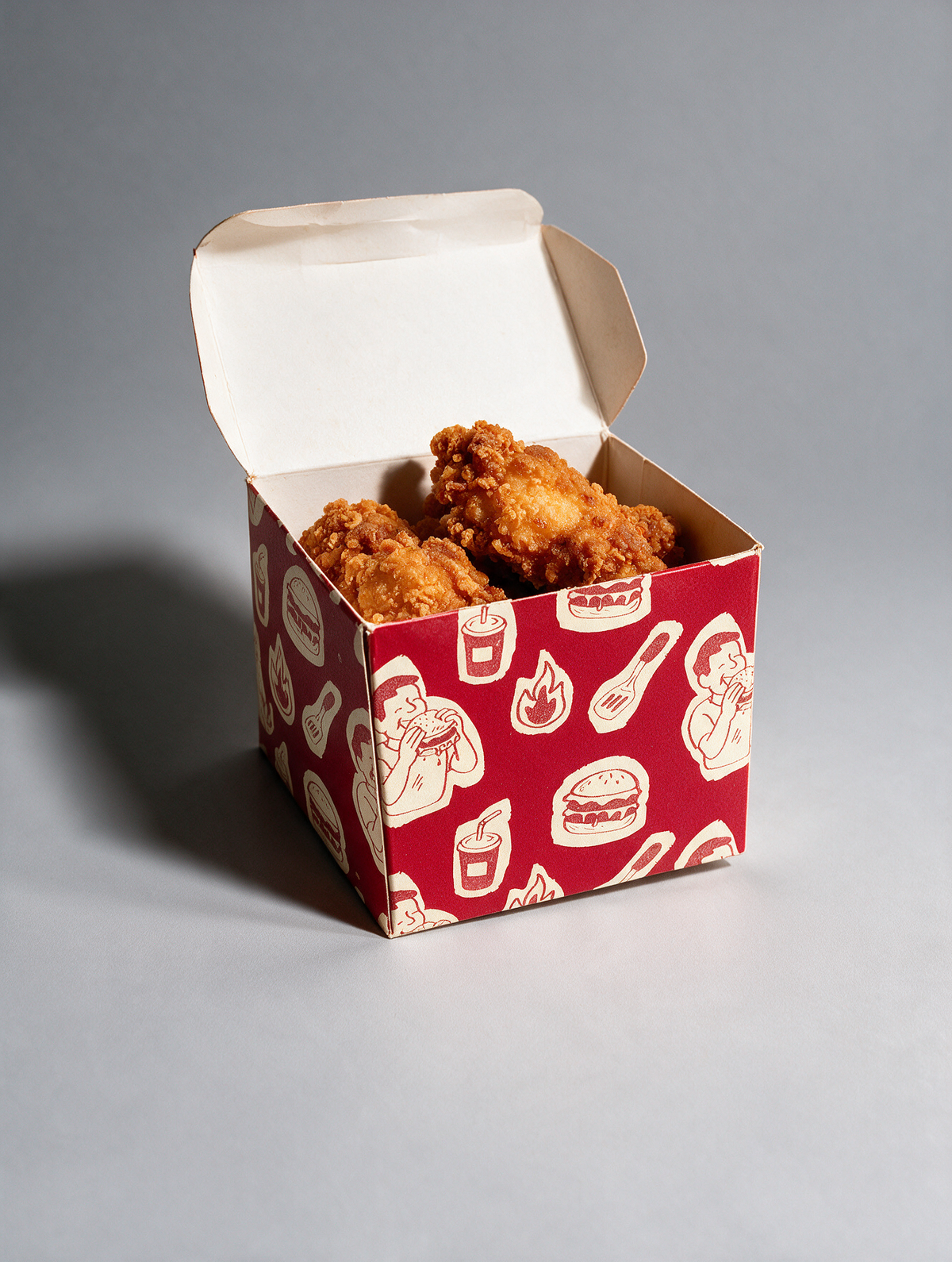 Caja Fritos chica PERSONALIZADA