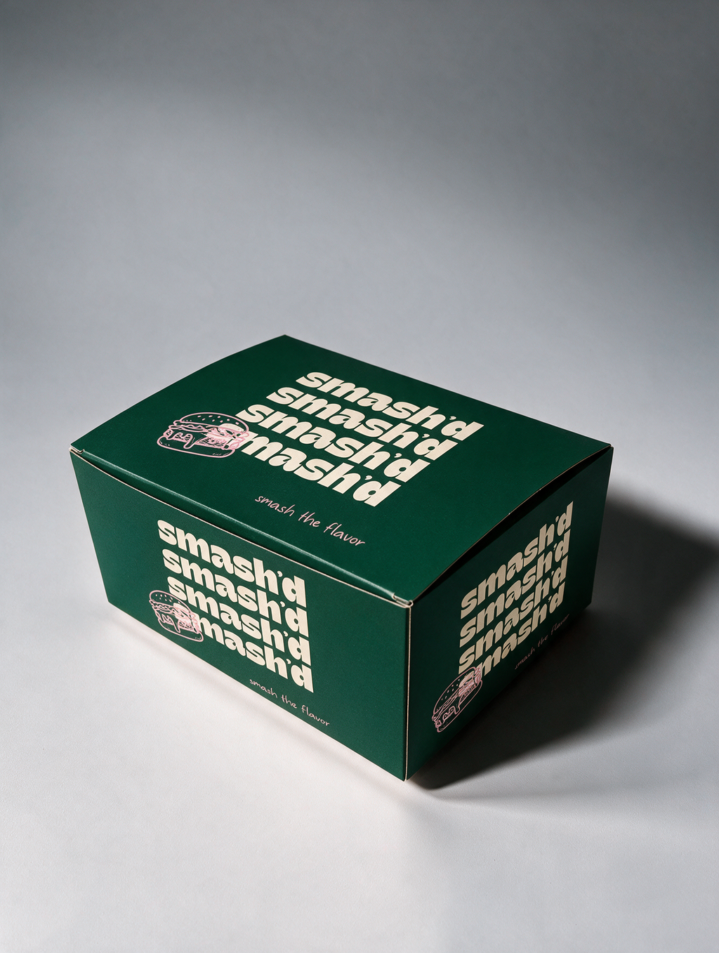 Caja Hamburguesas autoarmable PERSONALIZADA