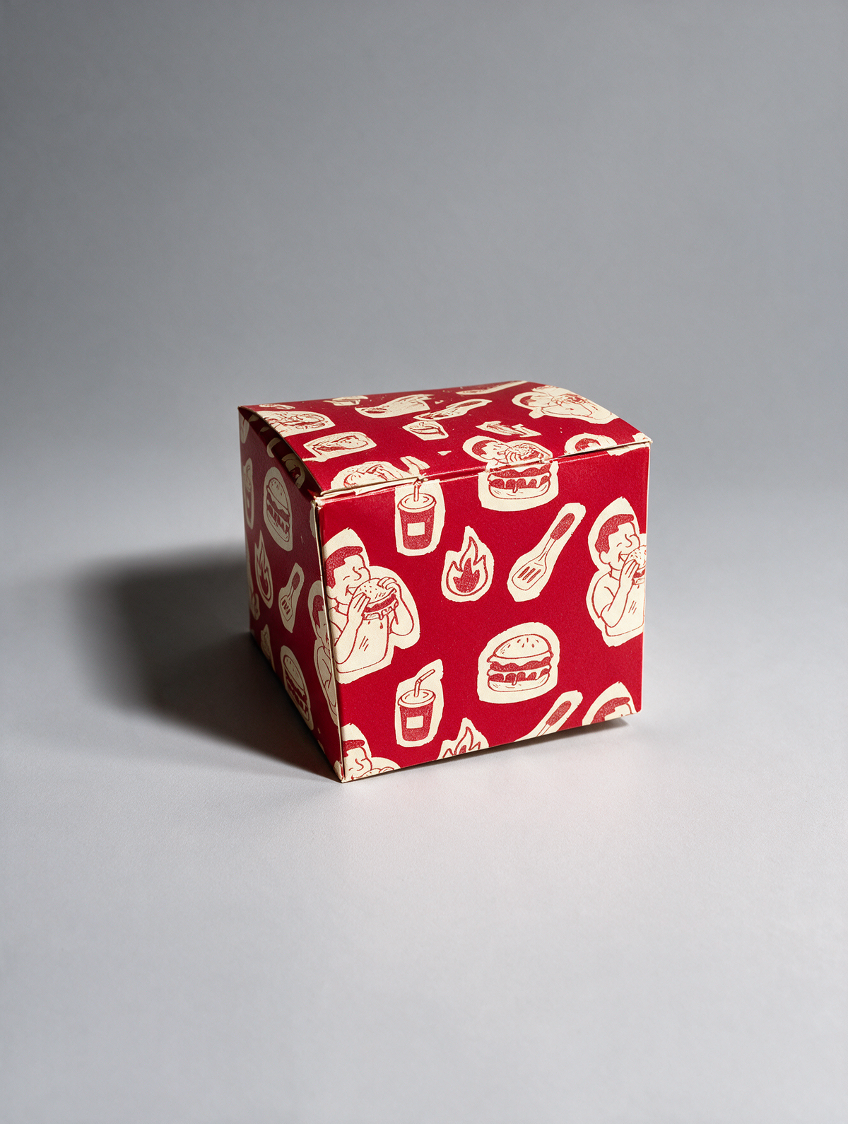 Caja Fritos chica PERSONALIZADA