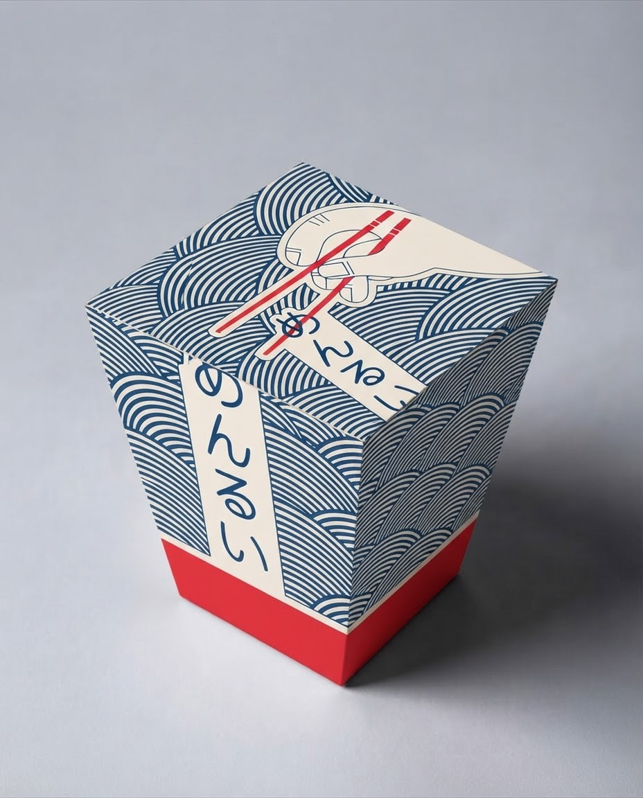 Caja Asiatica grande PERSONALIZADA