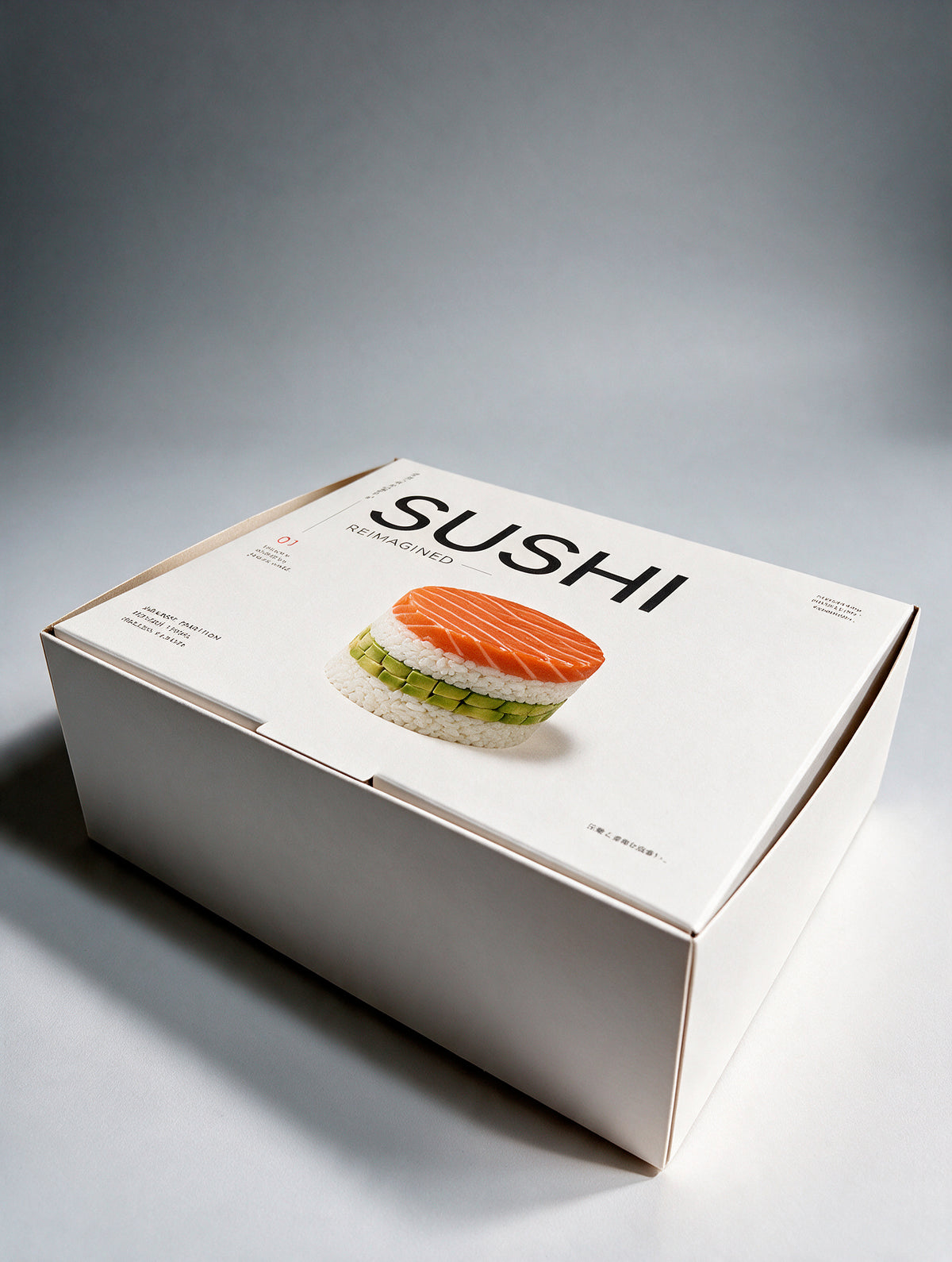 Caja Sushi grande PERSONALIZADA